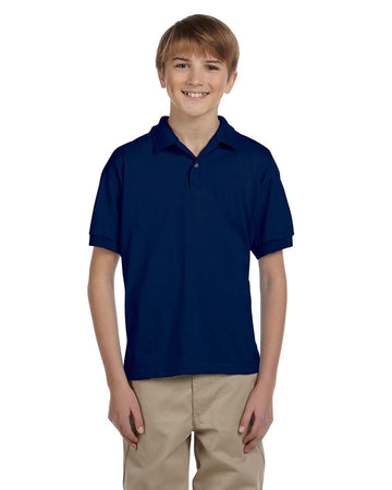 Gildan 8800B DryBlend Youth Jersey Polo